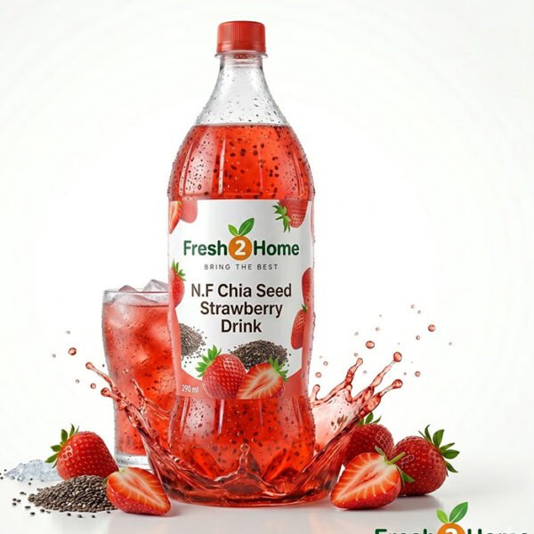 N.F chia seed strawberry drink 290 ml
