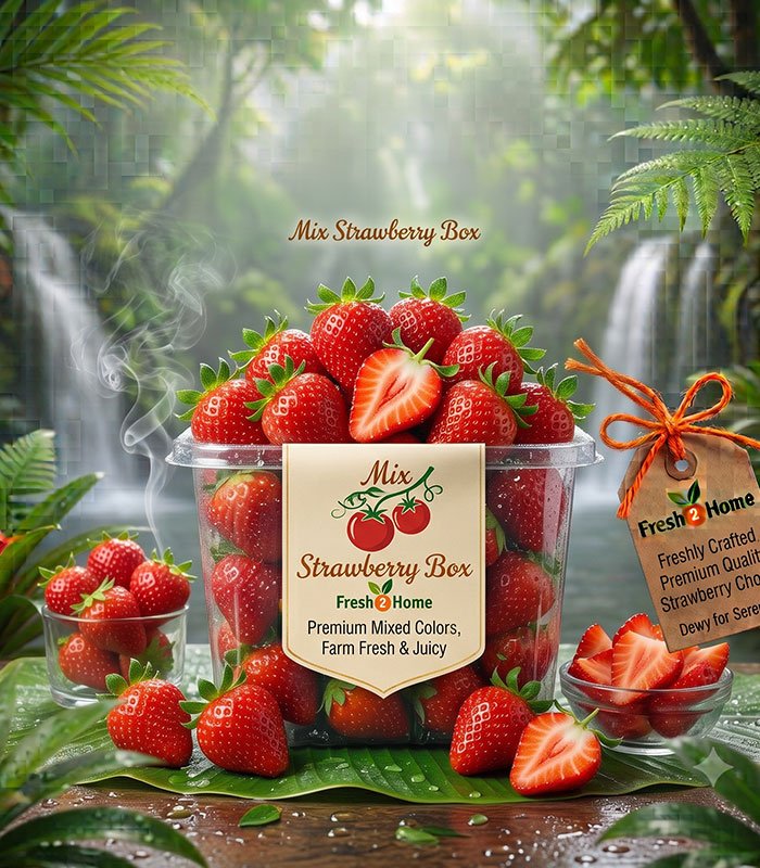 Strawberry-box Strawberry box - Image 1